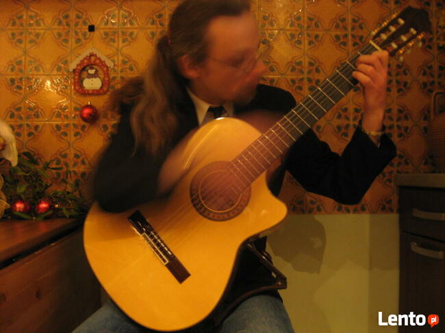 Oprawa Muzyczna Wigilii Firmowej 2025 Warszawa.Gitarzysta .