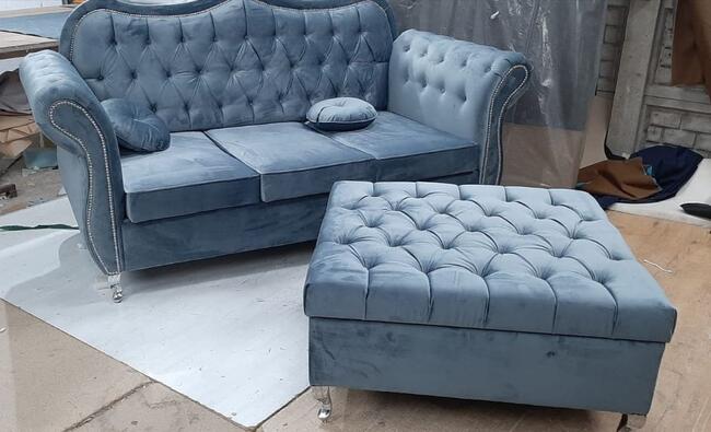 Sofa kanapa chesterfield glamour