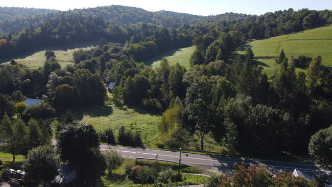 Polecam drewniany domek w Bieszczadach
