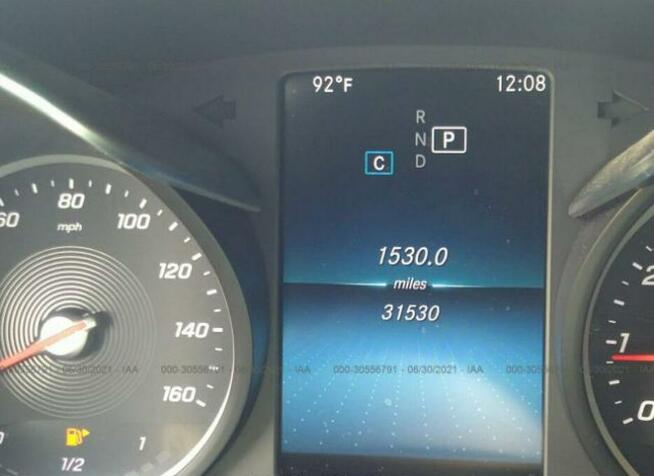 Mercedes C 300 2019, 2.0L, po gradobiciu