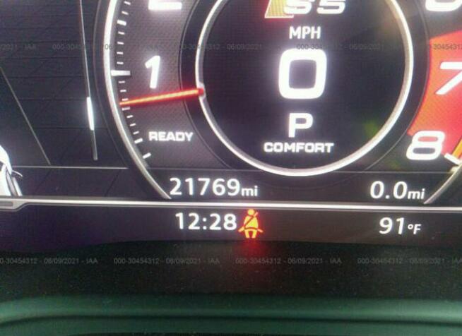 Audi S5 2019, 3.0L, 4x4, po gradobiciu