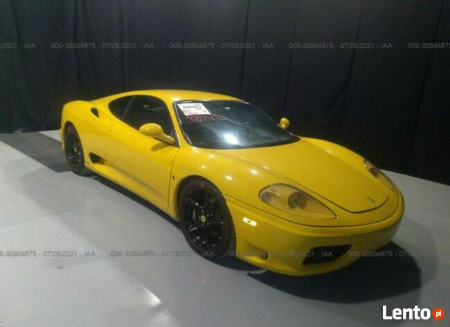 Ferrari 360 2000, 3.6L, RWD, po gradobiciu