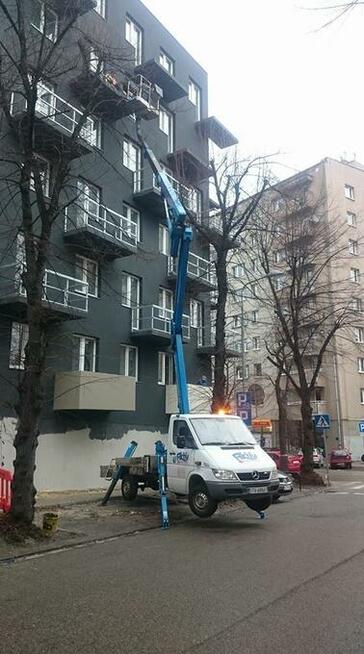 Zwyżka Będzin podnośnik koszowy wynajem