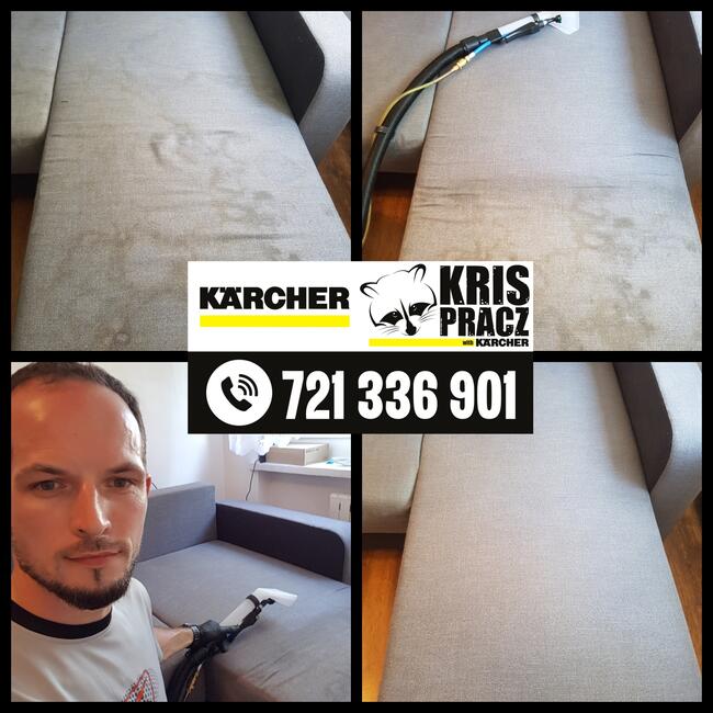 Pranie tapicerki pokojowej dywanów, wykładzin,karcherwynajem