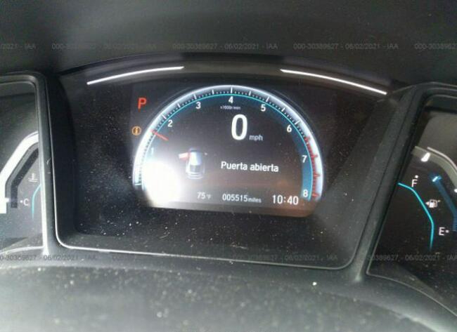 Honda Civic 2020, 1.5L, po gradobiciu