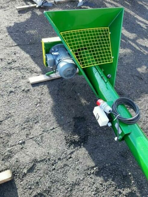 Przenośniki ślimakowe z koszem