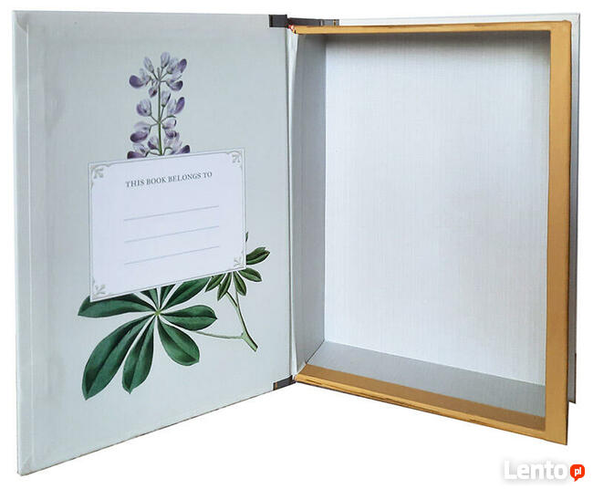 Książka szkatułka pudełko ozdobne do biblioteczki