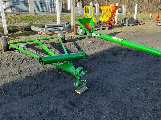 Przenośniki ślimakowe z koszem