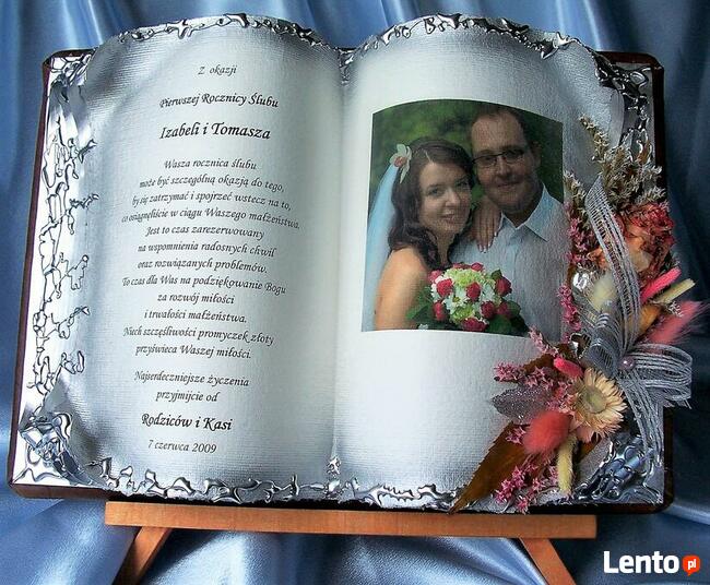 Prezenty Ślub Jubileusz Urodziny Chrzest Rękodzieło unikat