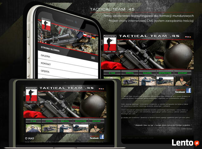 Profesjonalne, nowoczesne strony, sklepy internetowe, grafika