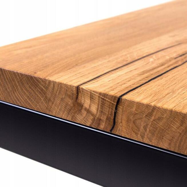 Stolik kawowy loft dąb naturalny