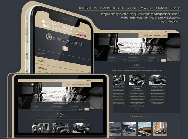 Profesjonalne, nowoczesne strony, sklepy internetowe, grafika