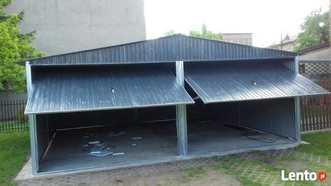 Garaż podwójny 6x6 -MOCNE KONSTRUKCJE OCYNK