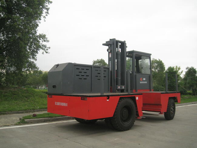 HUBTEX Wózek widłowy boczny Platformowy używany Diesel