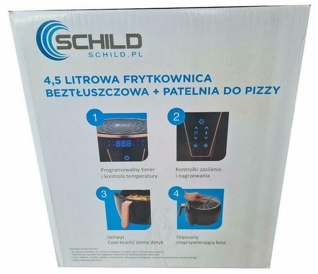 Frytkownica beztłuszczowa 5508CST LED Schild 4,5l 1500W