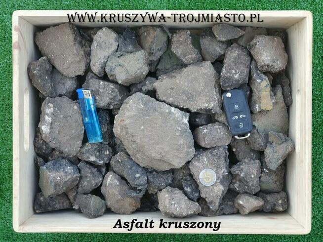 Asfalt kruszony/mielony do utwardzeń dróg/parkingów