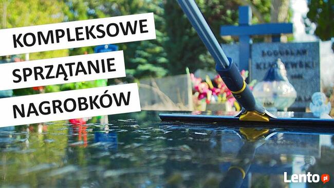 Sprzątanie grobów nagrobków Całoroczna opieka nad grobami