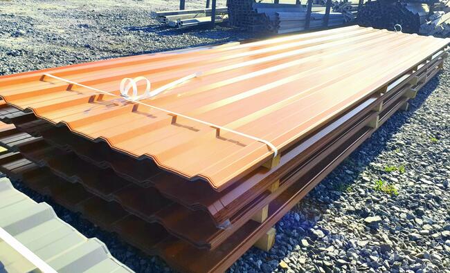 Blacha trapezowa blachy trapezowe T-18 T-35 dach ściana