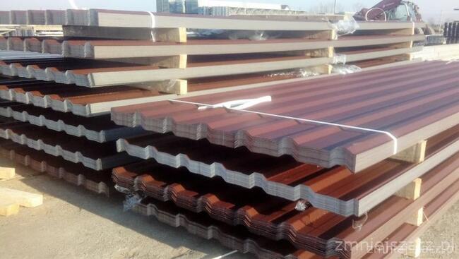 Blacha trapezowa blachy trapezowe T-18 T-35 dach ściana