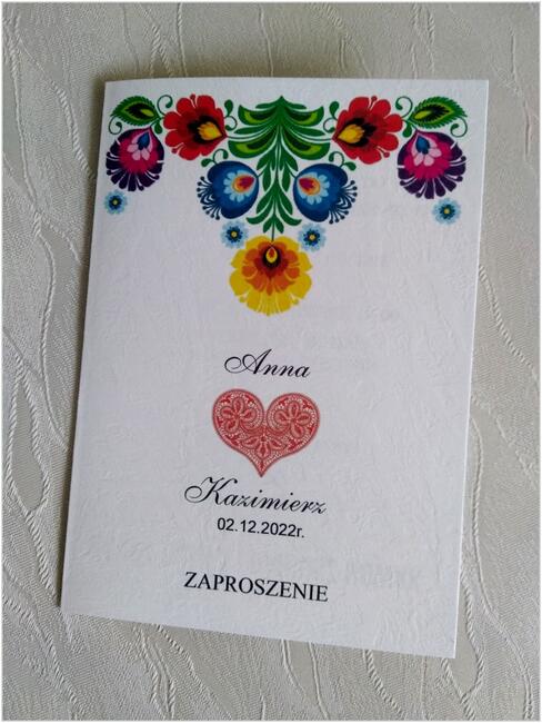 Zaproszenia na ślub