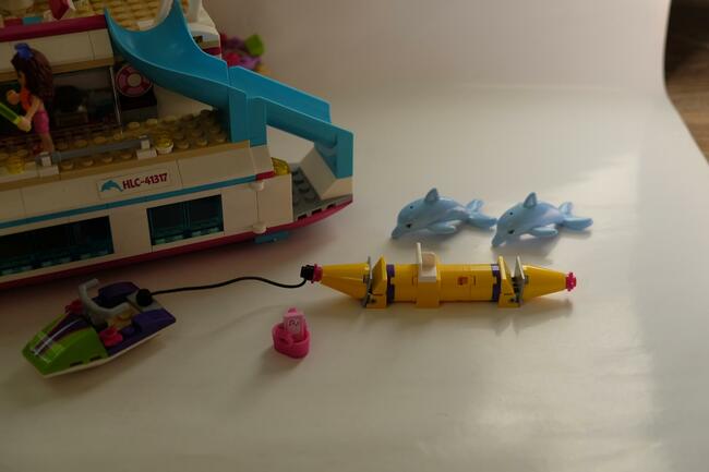 Lego Friends - 41317 - Słoneczny katamaran - statek, banan,