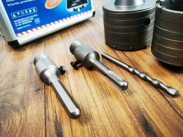 Boxer bx-494 nowe zestawy 5 sztuk otwornic z widią do betonu