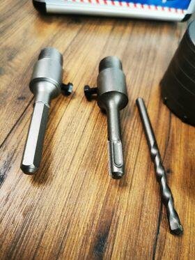 Boxer bx-494 nowe zestawy 5 sztuk otwornic z widią do betonu