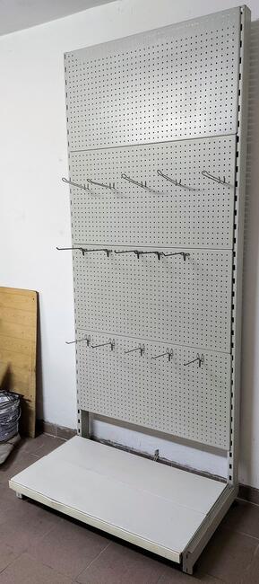 REGAŁ PERFOROWANY WYSTAWOWY EKSPOZYCYJNY NARZĘDZIA TARCZE ST