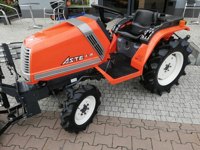 Traktor japoński KUBOTA Aste A15 KM diesel Pług śnieżny TUZ