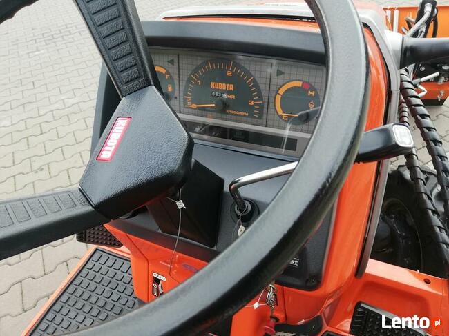Traktor japoński KUBOTA Aste A15 KM diesel Pług śnieżny TUZ