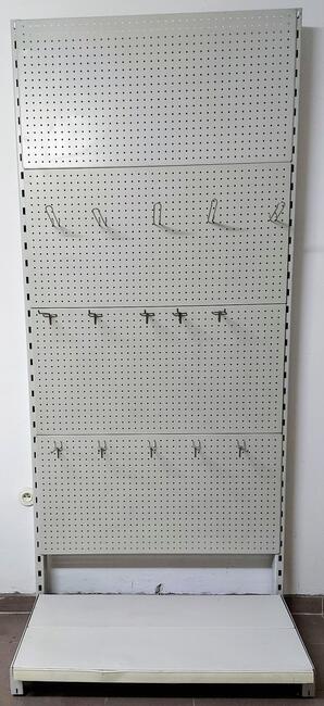 REGAŁ PERFOROWANY WYSTAWOWY EKSPOZYCYJNY NARZĘDZIA TARCZE ST