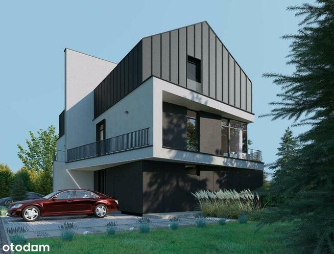 Bezczynszowe Dwupoziomowe Wawer z ogrodem + tarasy