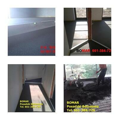 Posadzki betonowe Przemysłowe, Wylewki betonowe