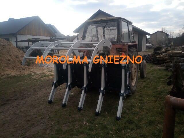 Zgrabiarka do gałezi leśna, brona do lasu FK MACHINERY grabie