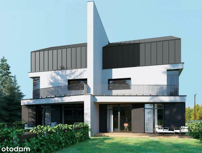 Bezczynszowe Dwupoziomowe Wawer z ogrodem + tarasy