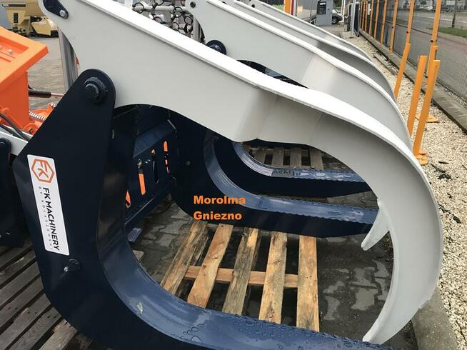 Zgrabiarka do gałezi leśna, brona do lasu FK MACHINERY grabie