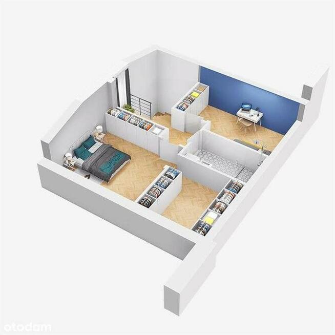 Bezczynszowe Dwupoziomowe Wawer z ogrodem + tarasy