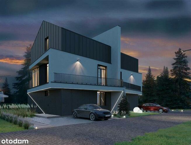 Bezczynszowe Dwupoziomowe Wawer z ogrodem + tarasy