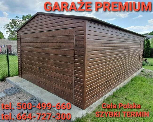 Garaż 6x6 2xuchylna DWUSPAD okucia OKLEINA nowość POLSKA !