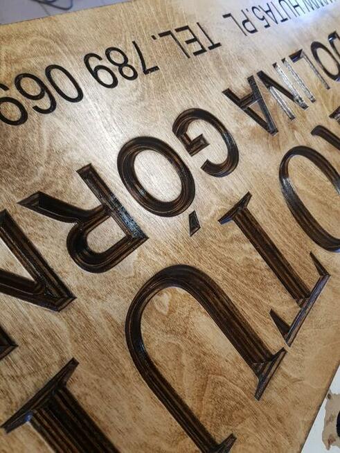 Frezowanie, grawerowanie cięcie sklejki, drewna, dibondu