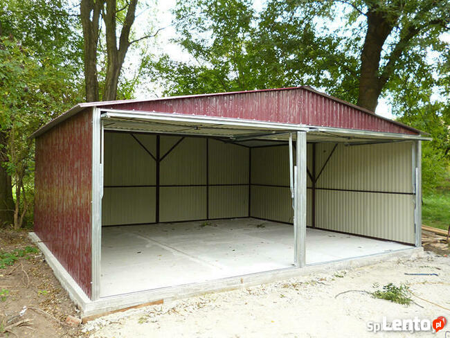 Garaż blaszany 6x5 od producenta GRATIS MONTAŻ, WYSOKA JAKOŚ