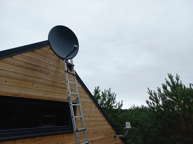 Montaż serwis ustawienie anten satelitarnych