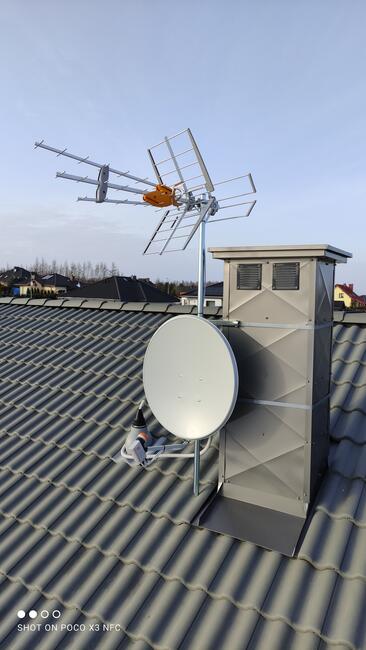 Montaż serwis ustawienie anten satelitarnych