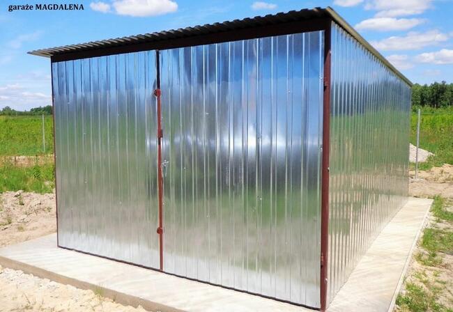 Garaż 6x6 2xuchylna DWUSPAD okucia OKLEINA nowość POLSKA !