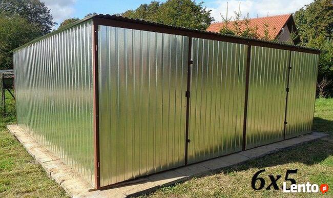 Garaż PREMIUM 3x5 dwuspad br uchylna ZŁOTY DĄB Cała Polska