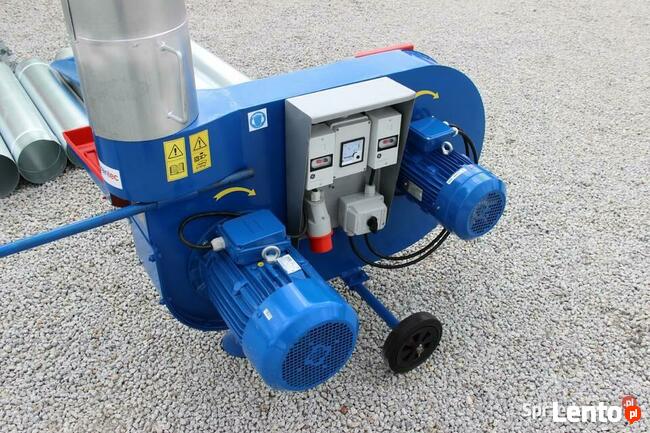 Dmuchawa zbożowa do zboża z silnikiem przenośnik 30 60 t