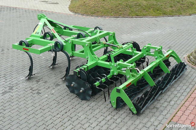 Agregat uprawowy ścierniskowy gruber trzybelkowy DZIEKAN