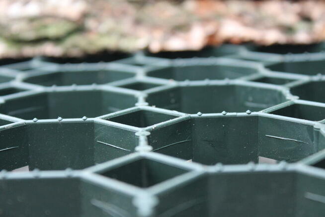 Kratka Trawnikowa Parkingowa Ażur GEOKRATA 50x50x4 Zielona