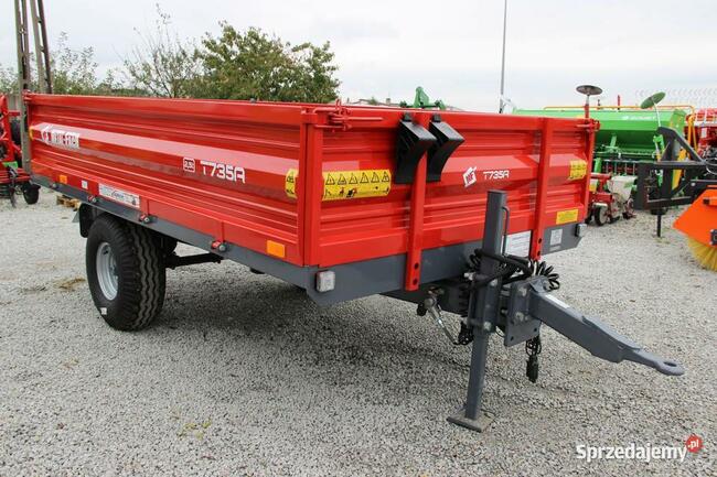 Przyczepa rolnicza przyczepy jednoosiowa METAL-FACH