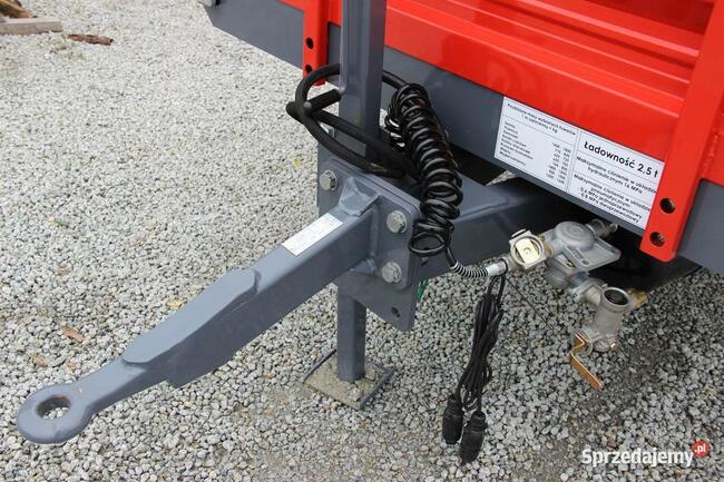 Przyczepa rolnicza przyczepy jednoosiowa METAL-FACH